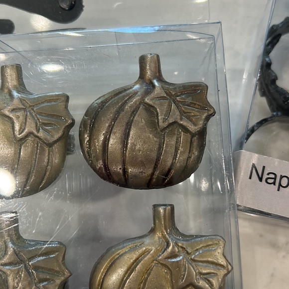 8 Fall Napkin Rings - Picture 2 of 3